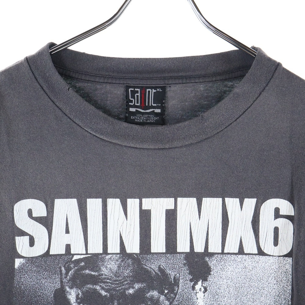 SAINT MICHAEL(セントマイケル) 23SS LS TEE/SAINT MX6/BLACK