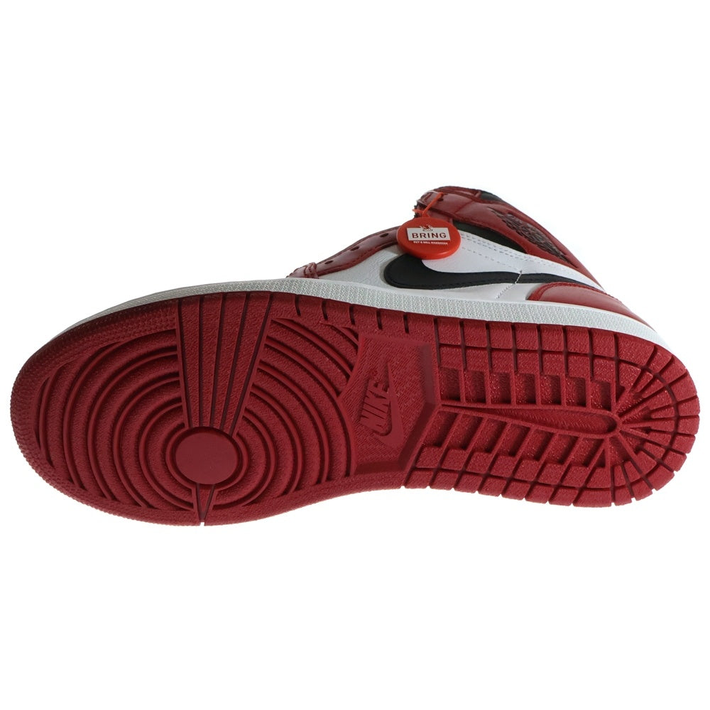 NIKE(ナイキ) AIR JORDAN 1 RETRO HIGH OG CHICAGO 555088-101 2015年製 エアジョーダン1ハイカットスニーカー シカゴ ホワイト/レッド US9.5/27.5cm