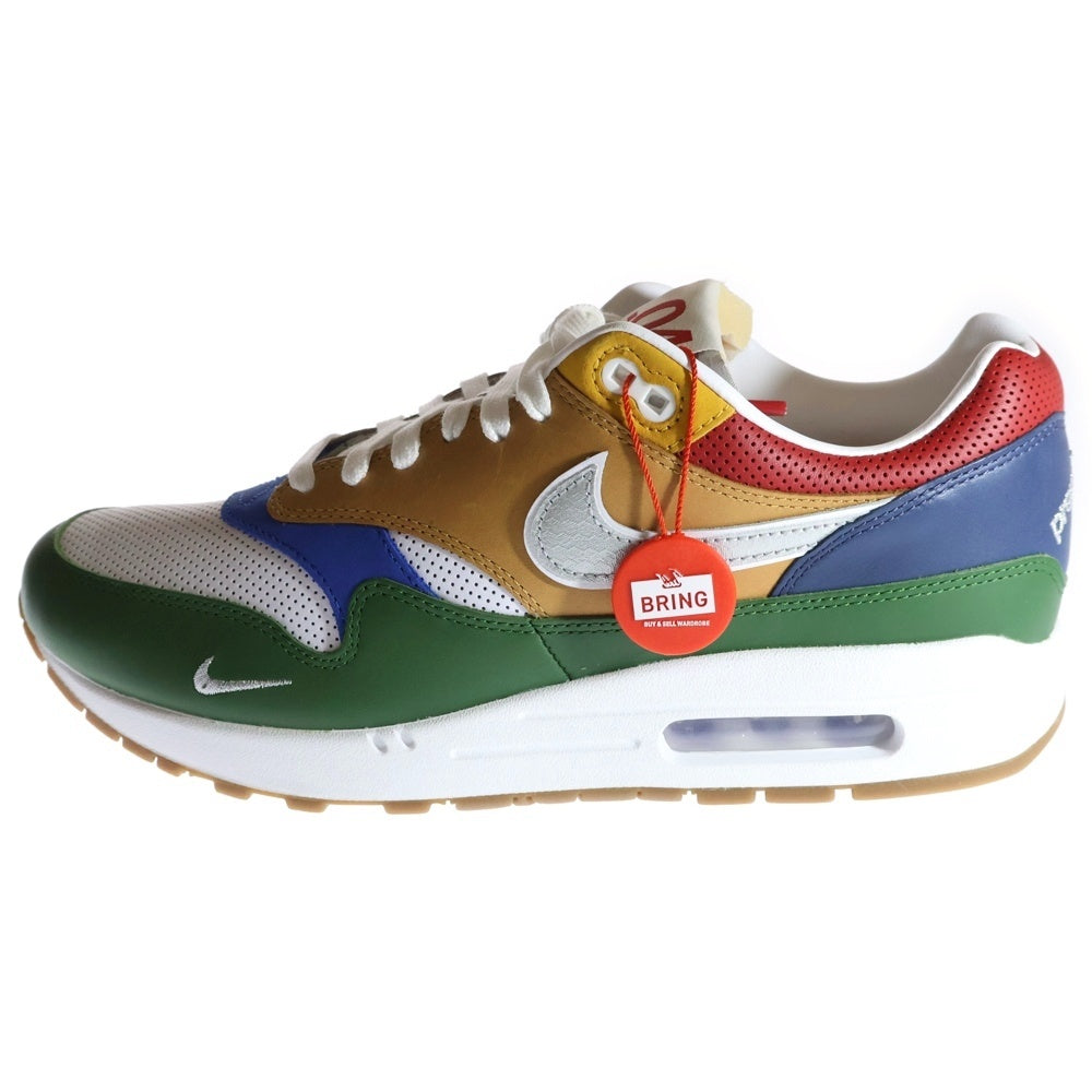 NIKE(ナイキ) ×Premium Goods Air Max 1 White/Forest Green II6235-100 718足限定 プレミアムグッズ エアマックス1 ホワイト フォレストグリーン US9.5/27.5cm
