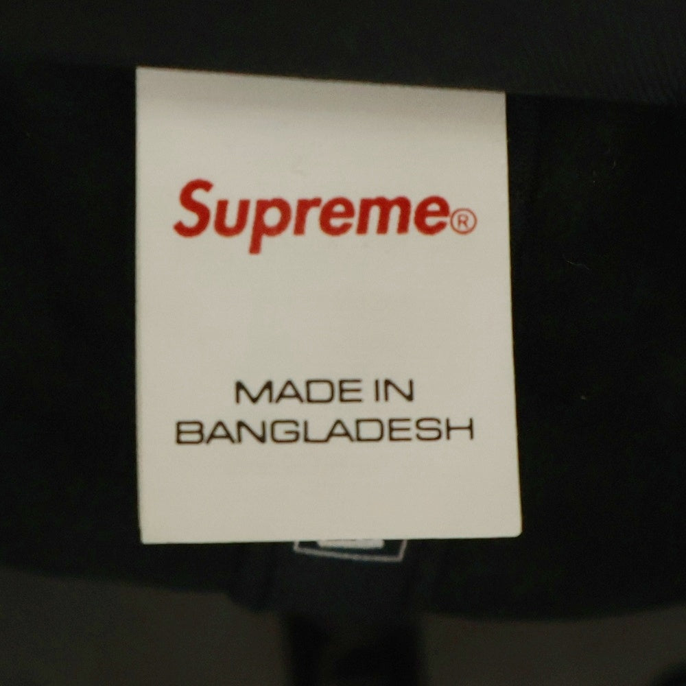 SUPREME(シュプリーム) 22AW×NEW ERA Leather Earflap Box Logo レザー イヤーフラップ ボックスロゴ フライトキャップ 帽子 ブラック