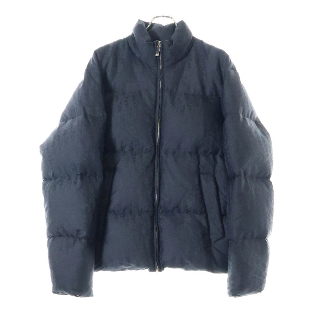 Christian Dior(クリスチャンディオール) オブリーク柄 ダブルジッパー ダウンジャケット ブラック 513C413A6479