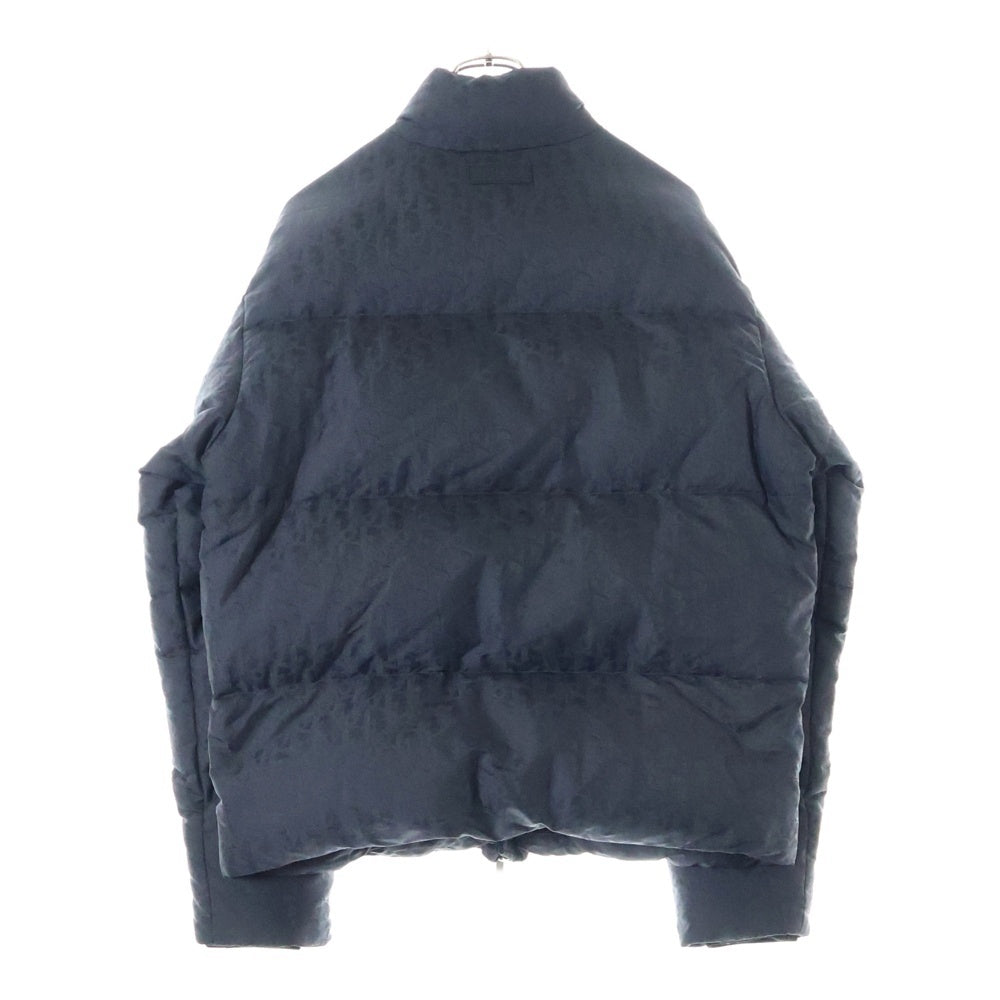 Christian Dior(クリスチャンディオール) オブリーク柄 ダブルジッパー ダウンジャケット ブラック 513C413A6479