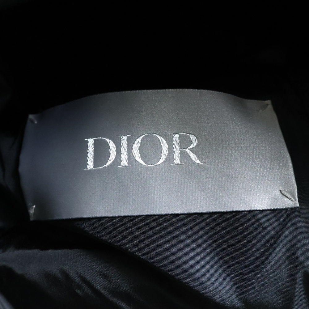 Christian Dior(クリスチャンディオール) オブリーク柄 ダブルジッパー ダウンジャケット ブラック 513C413A6479