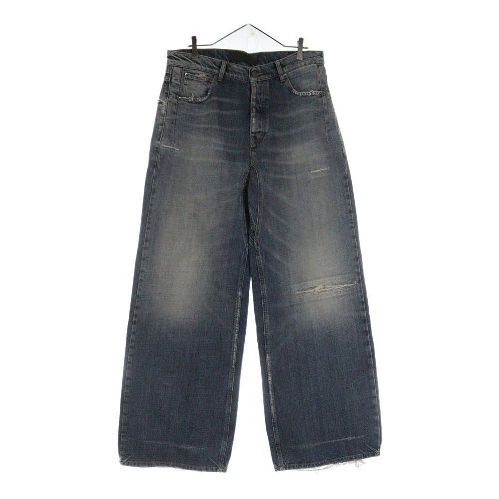 NO/FAITH STUDIOS(ノーフェイスストゥディオス) BASIC USED DENIM ダメージ加工 デニムパンツ