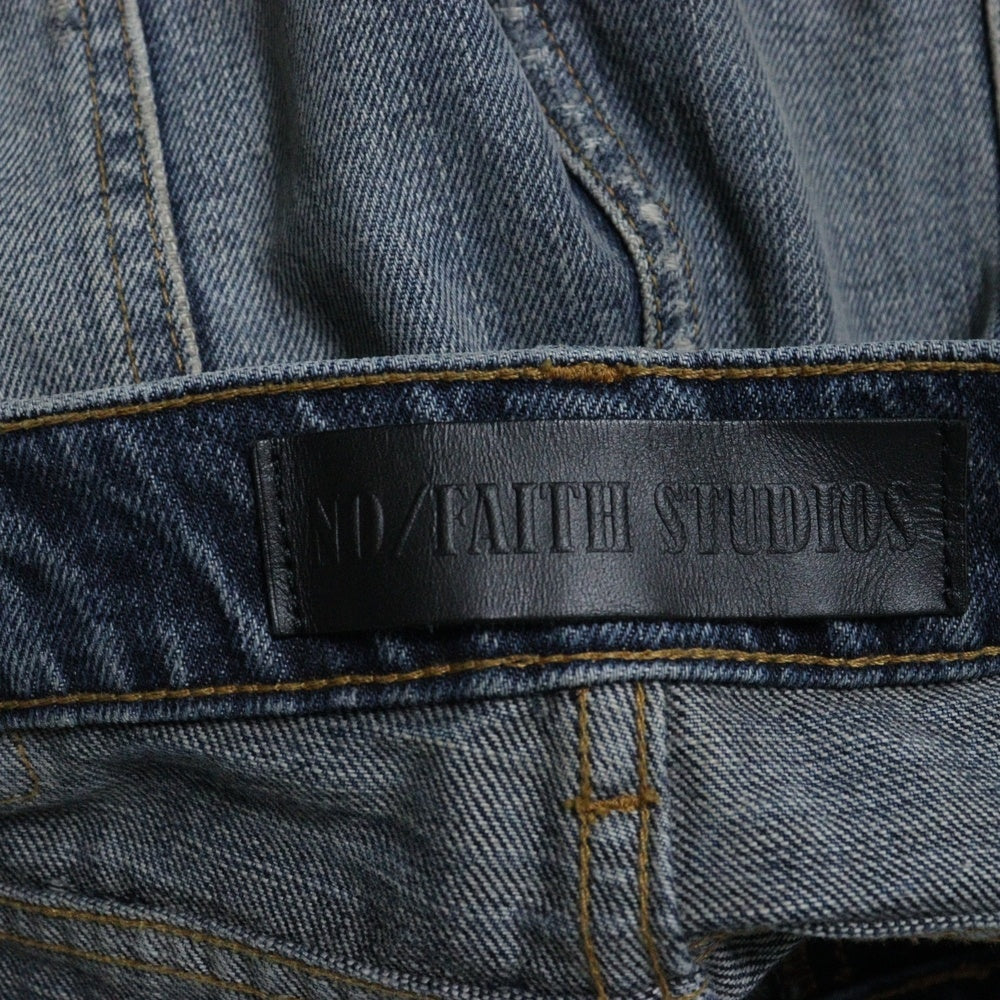 NO/FAITH STUDIOS(ノーフェイスストゥディオス) BASIC USED DENIM ダメージ加工 デニムパンツ