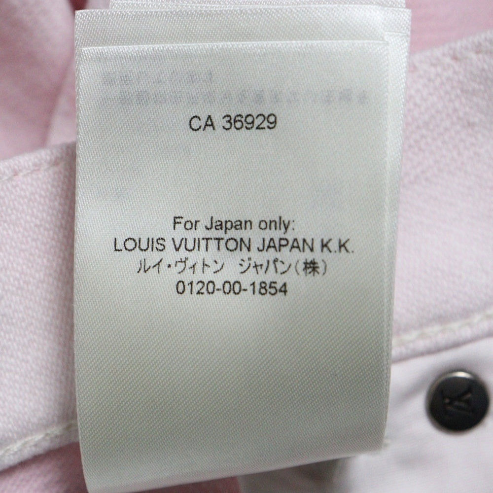 LOUIS VUITTON(ルイヴィトン) 25AW ダモフラージュ デニムスケートパンツ 5ポケットデニム ピンク