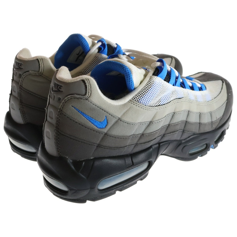 NIKE(ナイキ) Air Max 95 Crystal Blue AT8696-100 エアマックス95 クリスタルブルー ローカットスニーカー ホワイト/ブルー US8/26cm