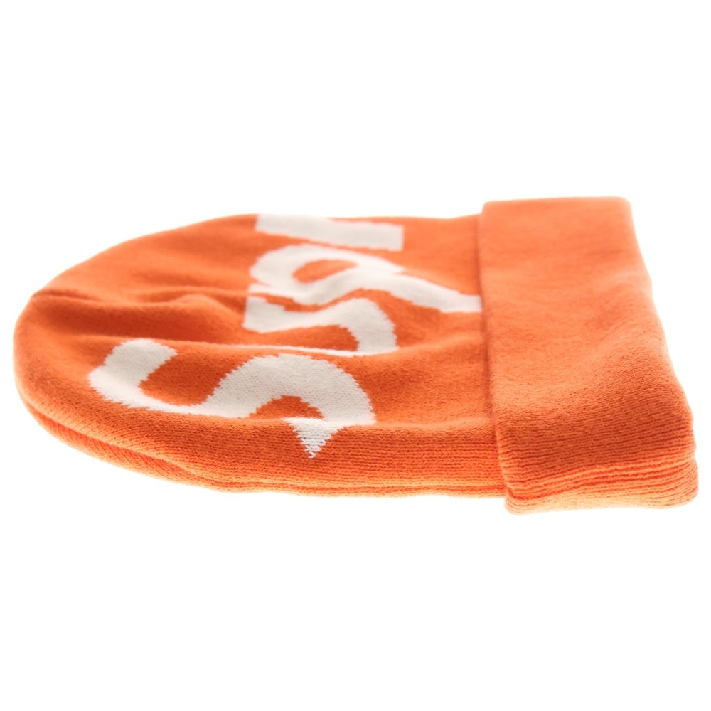 SUPREME(シュプリーム) 24AW Big Logo Beanie ビッグロゴビーニー ニットキャップ オレンジ