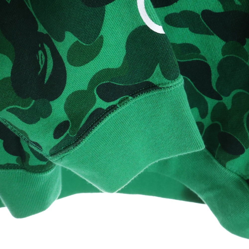 A BATHING APE(アベイシングエイプ) SHIBUYA CAMO SHARK FULL ZIP HOODIE 渋谷限定 カモシャークフルジップフーディー グリーン