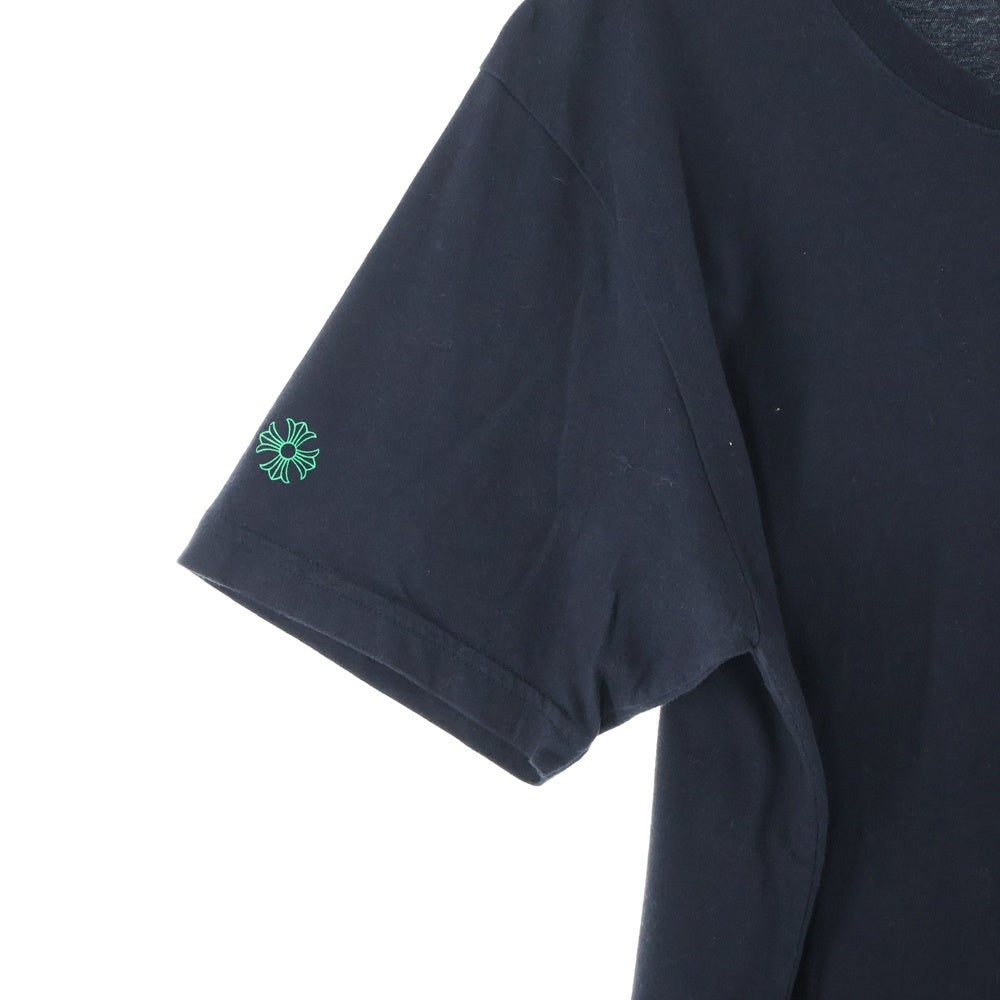 CHROME HEARTS(クロムハーツ) MLTCOL CEM CRS T-SHRT マルチセメタリークロスプリント 半袖Tシャツ カットソー ブラック
