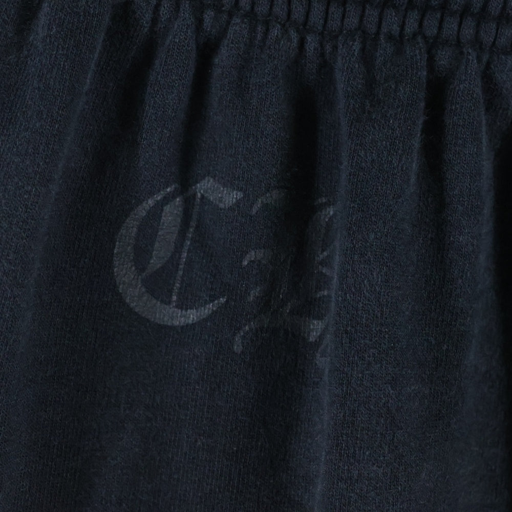 CHROME HEARTS(クロムハーツ) SWEAT PANTS サイドロゴプリントロングパンツ ブラック