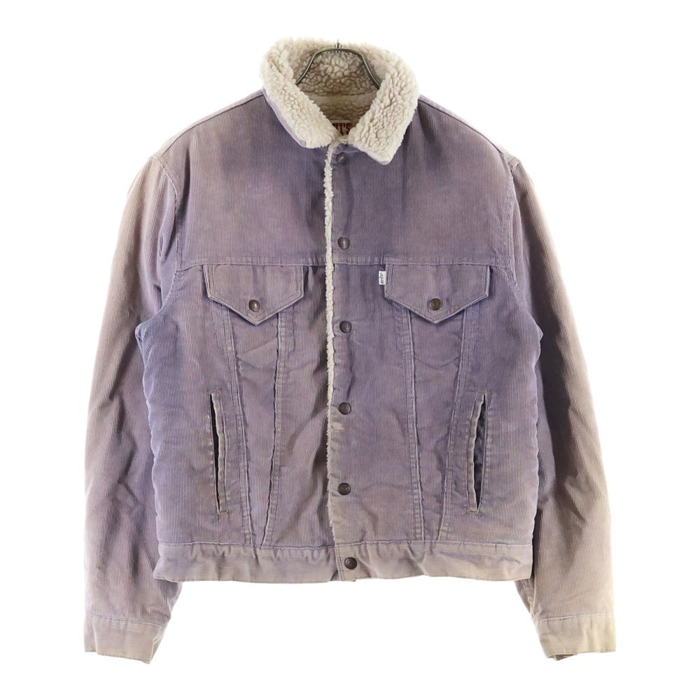 Levi's(リーバイス) 80's VINTAGE コーデュロイ ボアジャケット USA製 サンフランンシスコタグ パープル
