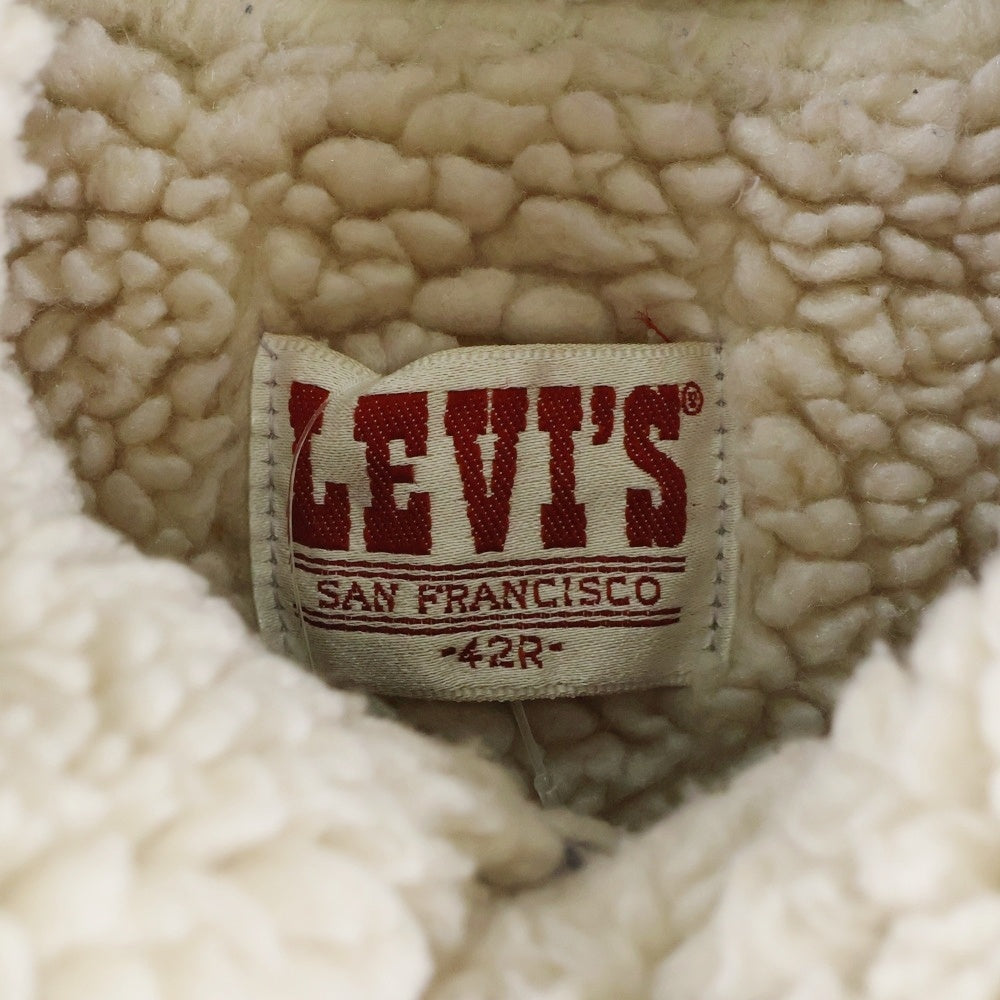 Levi's(リーバイス) 80's VINTAGE コーデュロイ ボアジャケット USA製 サンフランンシスコタグ パープル