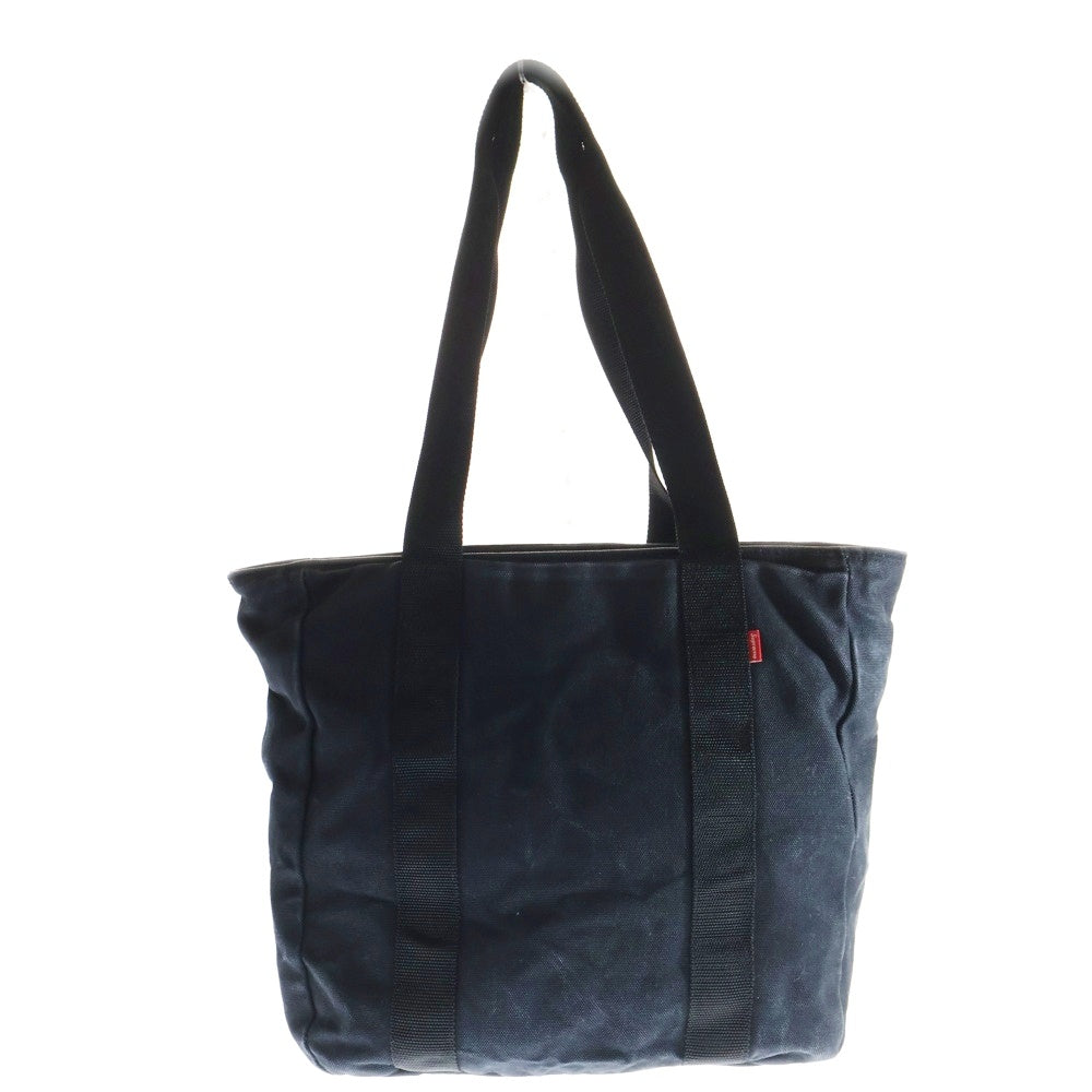 SUPREME(シュプリーム) 20AW LOGO CANVAS TOTE ロゴ キャンバス トートバッグ ブラック