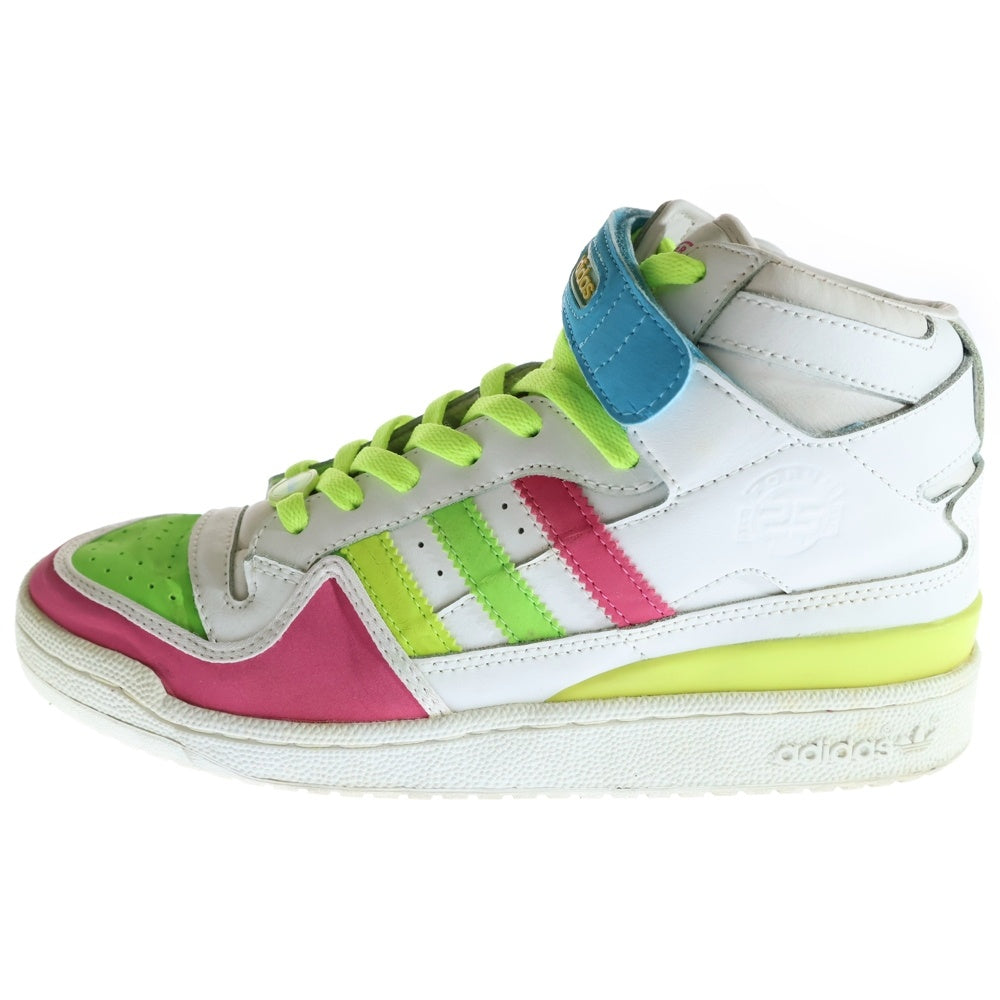 adidas(アディダス) 【2008年製】 FORUM MID 25th Anniversary Model 676280 フォーラムミッド 25周年記念 ミッドカットスニーカー マルチカラー US9.5 /27.5cm