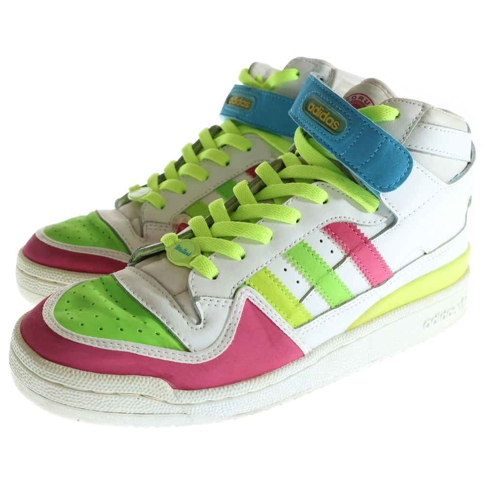 adidas(アディダス) 【2008年製】 FORUM MID 25th Anniversary Model 676280 フォーラムミッド 25周年記念 ミッドカットスニーカー マルチカラー US9.5 /27.5cm