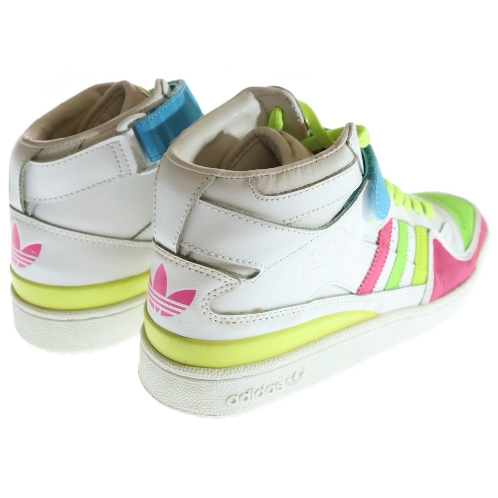 adidas(アディダス) 【2008年製】 FORUM MID 25th Anniversary Model 676280 フォーラムミッド 25周年記念 ミッドカットスニーカー マルチカラー US9.5 /27.5cm