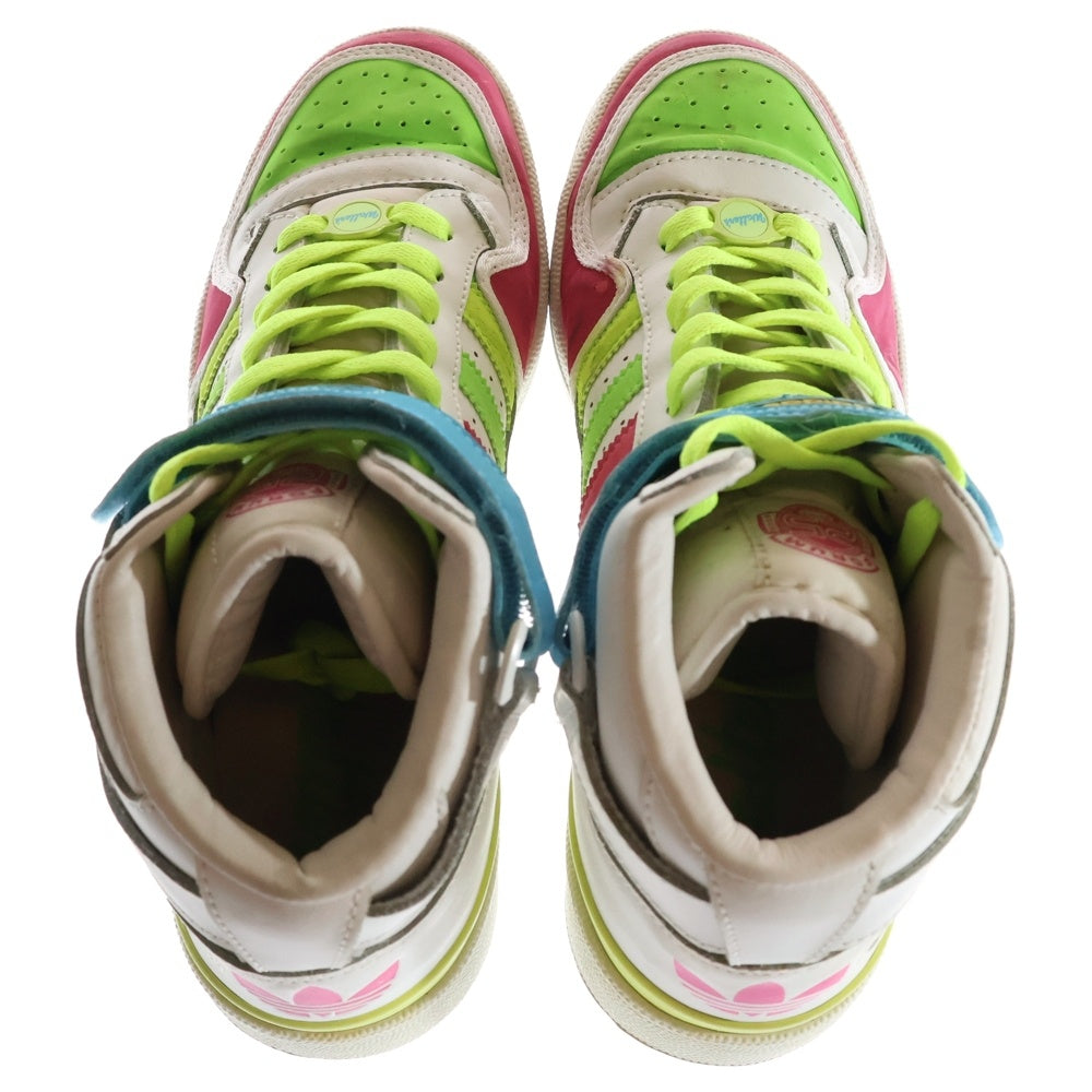 adidas(アディダス) 【2008年製】 FORUM MID 25th Anniversary Model 676280 フォーラムミッド 25周年記念 ミッドカットスニーカー マルチカラー US9.5 /27.5cm