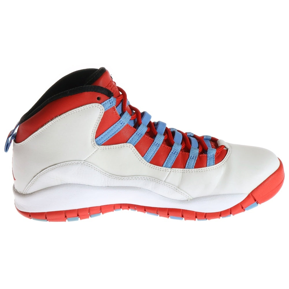 NIKE(ナイキ) 【2016年製】AIR JORDAN 10 RETRO CHICAGO FLAG 310805-114 エアジョーダン11シカゴフラグ ミッドカットスニーカー ホワイト/レッド US11/29cm