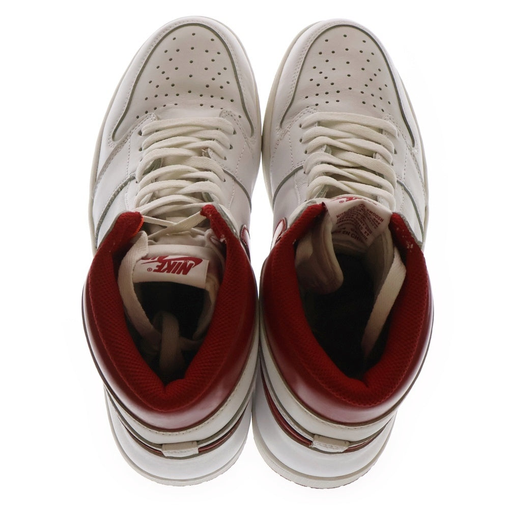 NIKE(ナイキ) AIR JORDAN 1 HIGH OG METALLIC RED 555088-103 エア ジョーダン 1 オージー メタリック レッド ハイカットスニーカー ホワイト/レッド US12/30 cm