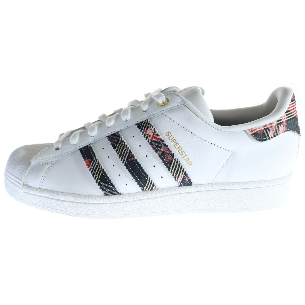 adidas(アディダス) ×HER STUDIO LONDON SUPERSTAR W H04077 スーパースター ローカットスニーカー ホワイト US11/28cm