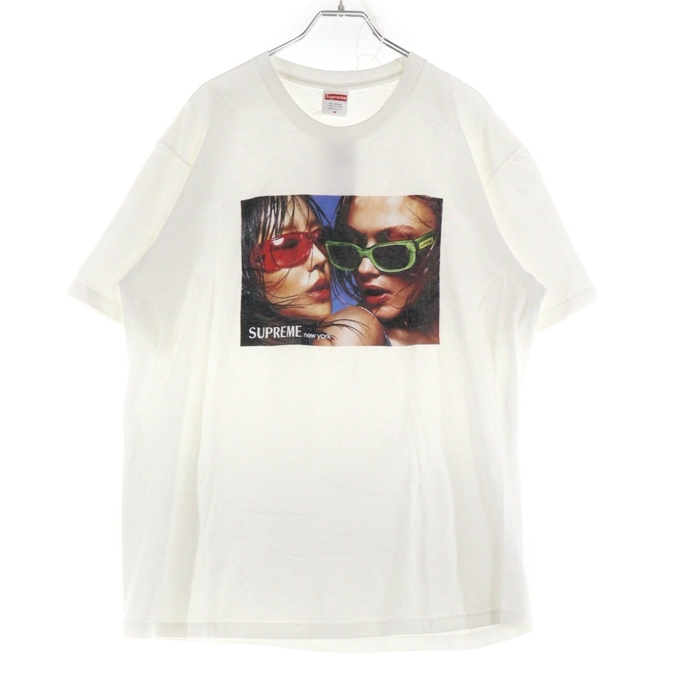 SUPREME(シュプリーム) 23SS Eyewear Tee アイウェア プリント半袖Tシャツ カットソー ホワイト