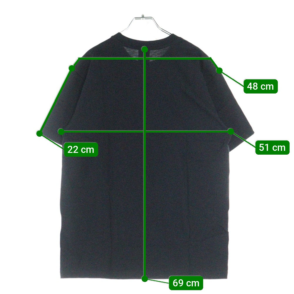 SUPREME(シュプリーム) 22AW × NIKE ACG Grid Tee DO6860-010 ナイキ エーシーコラボ フロントフォトプリント半袖Tシャツ ブラック