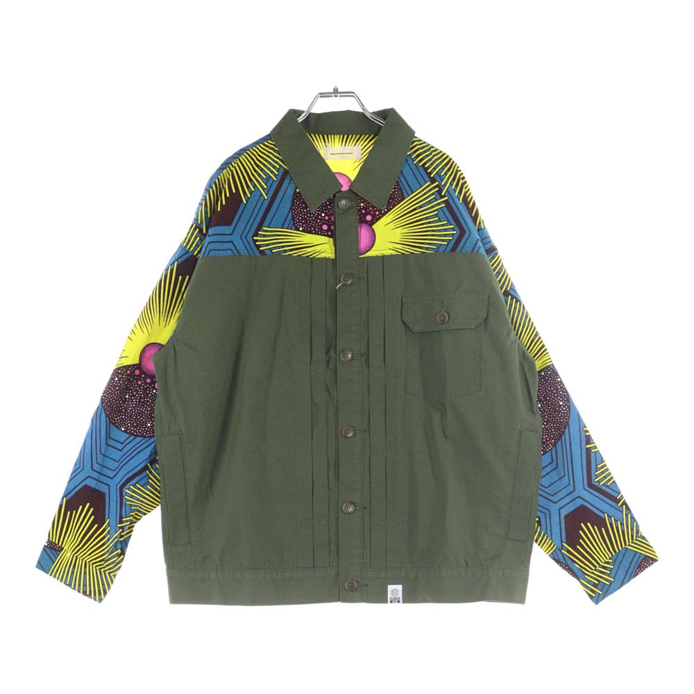 MAGIC STICK(マジックスティック) 20AW AFRICAN 1ST TYPE SHIRT JACKET アフリカンファーストタイプ 長袖シャツ カーキ 20FW-MS8-007