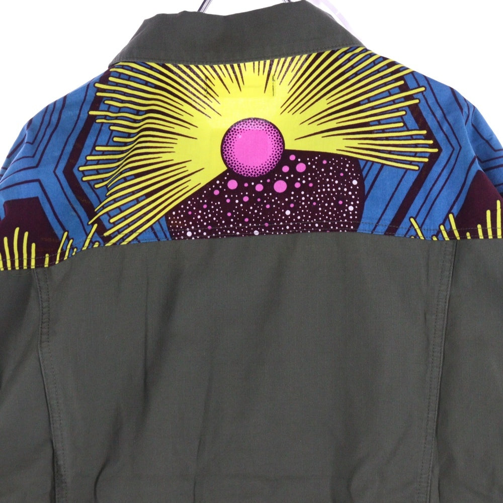 MAGIC STICK(マジックスティック) 20AW AFRICAN 1ST TYPE SHIRT JACKET アフリカンファーストタイプ 長袖シャツ カーキ 20FW-MS8-007