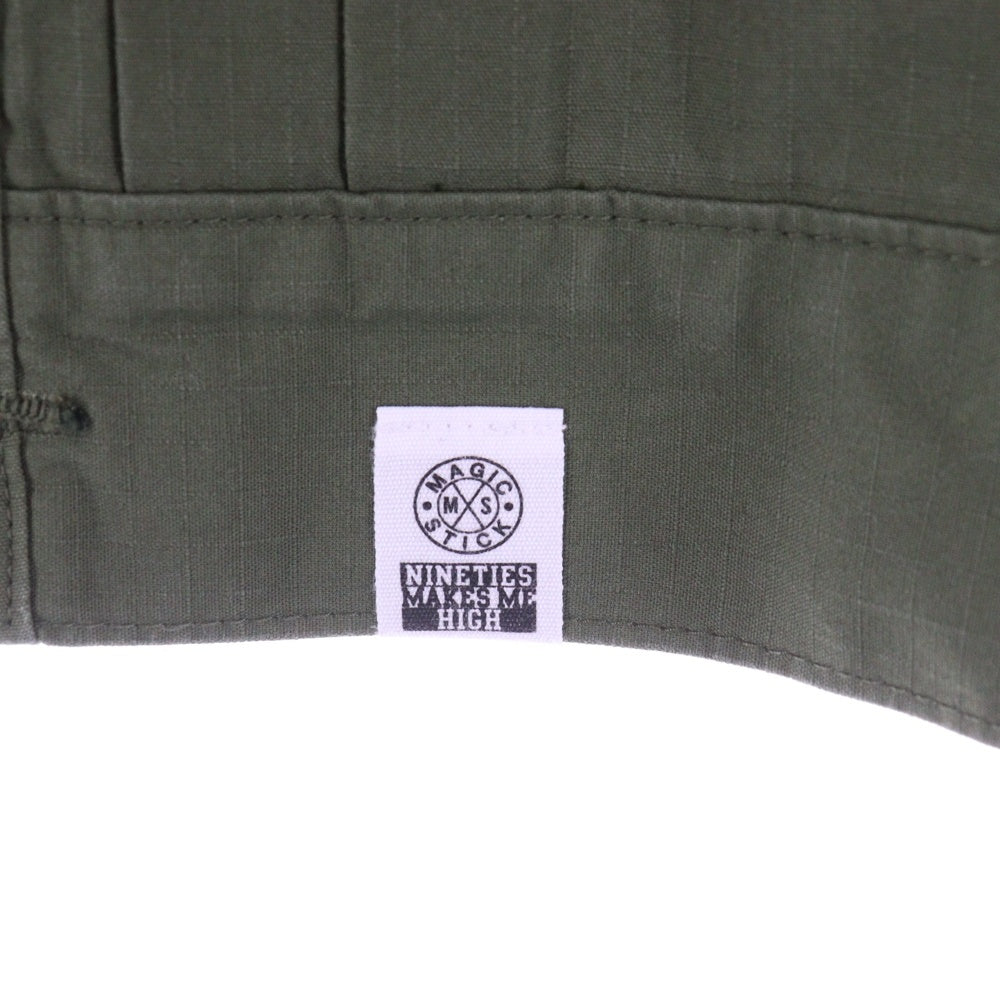 MAGIC STICK(マジックスティック) 20AW AFRICAN 1ST TYPE SHIRT JACKET アフリカンファーストタイプ 長袖シャツ カーキ 20FW-MS8-007