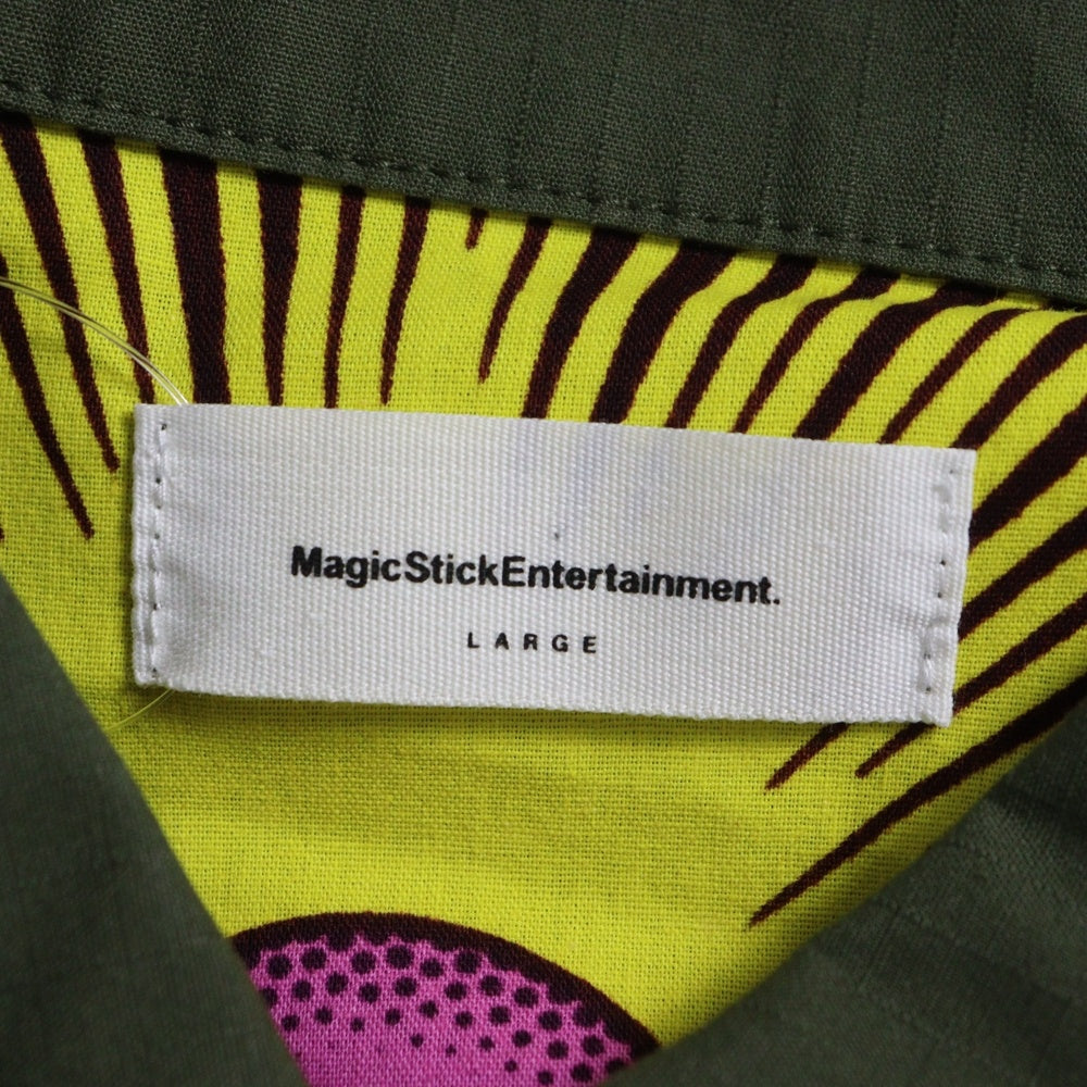MAGIC STICK(マジックスティック) 20AW AFRICAN 1ST TYPE SHIRT JACKET アフリカンファーストタイプ 長袖シャツ カーキ 20FW-MS8-007
