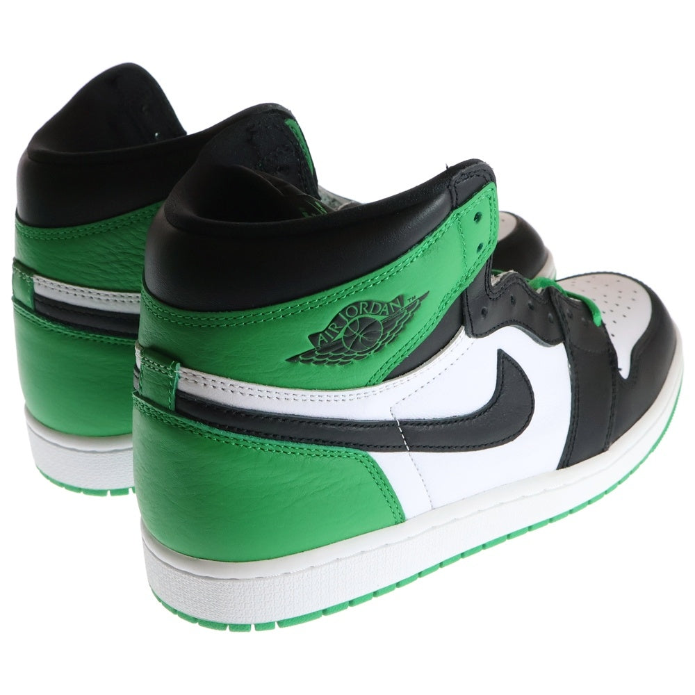 NIKE(ナイキ) AIR JORDAN 1 RETRO HIGH OG LUCKY GREEN DZ5485-031 エアジョーダン1 レトロ ラッキーグリーン ハイカットスニーカー グリーン/ブラック US10/28cm