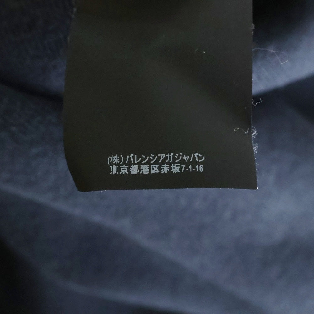 BALENCIAGA(バレンシアガ) 19AW Speed Hunters Hoodie スピードハンターズ プルオーバースウェットパーカー フーディー ネイビー 541873 TCV37