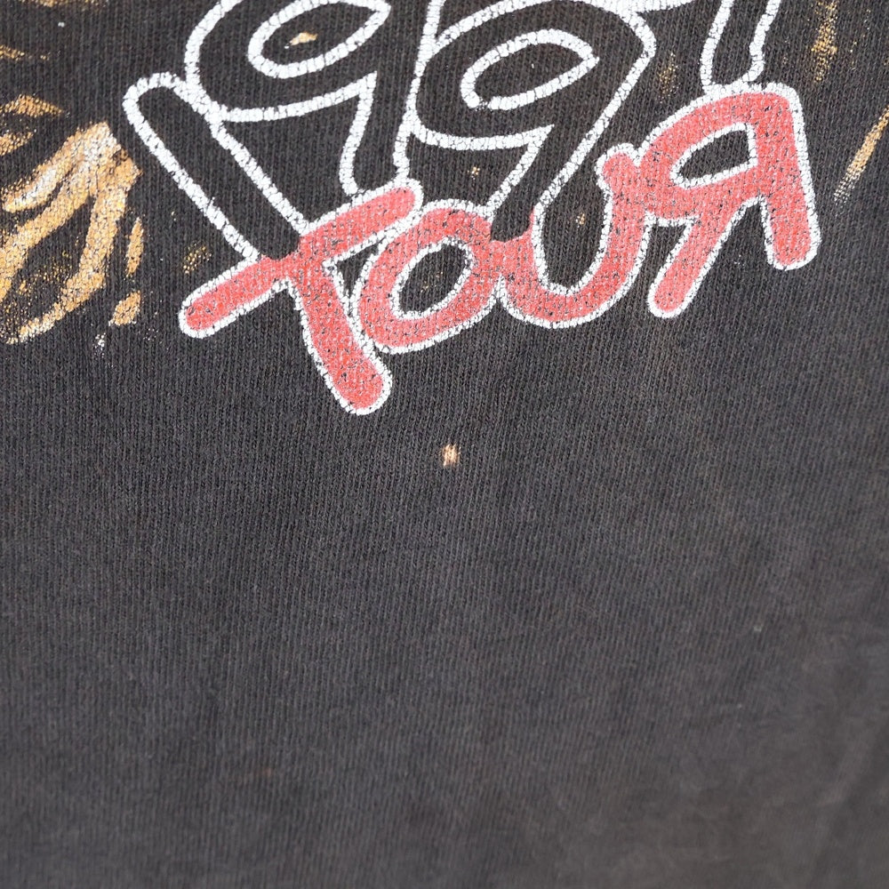 VINTAGE(ヴィンテージ) 00's KORN ROB ZOMBIE 1999 TOUR BOOTLEG コーン ロブゾンビ 1999年ツアー ブート 半袖Tシャツ カットソー ブラック