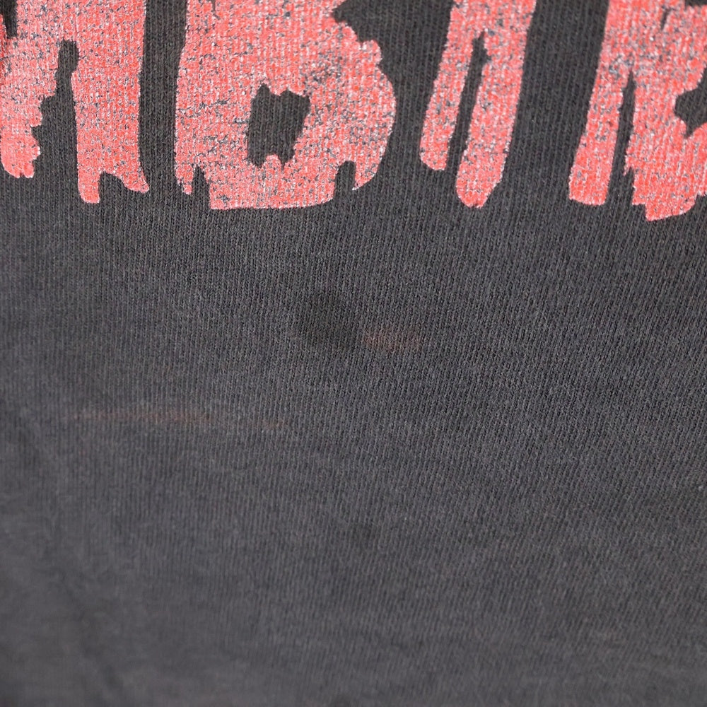 VINTAGE(ヴィンテージ) 00's KORN ROB ZOMBIE 1999 TOUR BOOTLEG コーン ロブゾンビ 1999年ツアー ブート 半袖Tシャツ カットソー ブラック