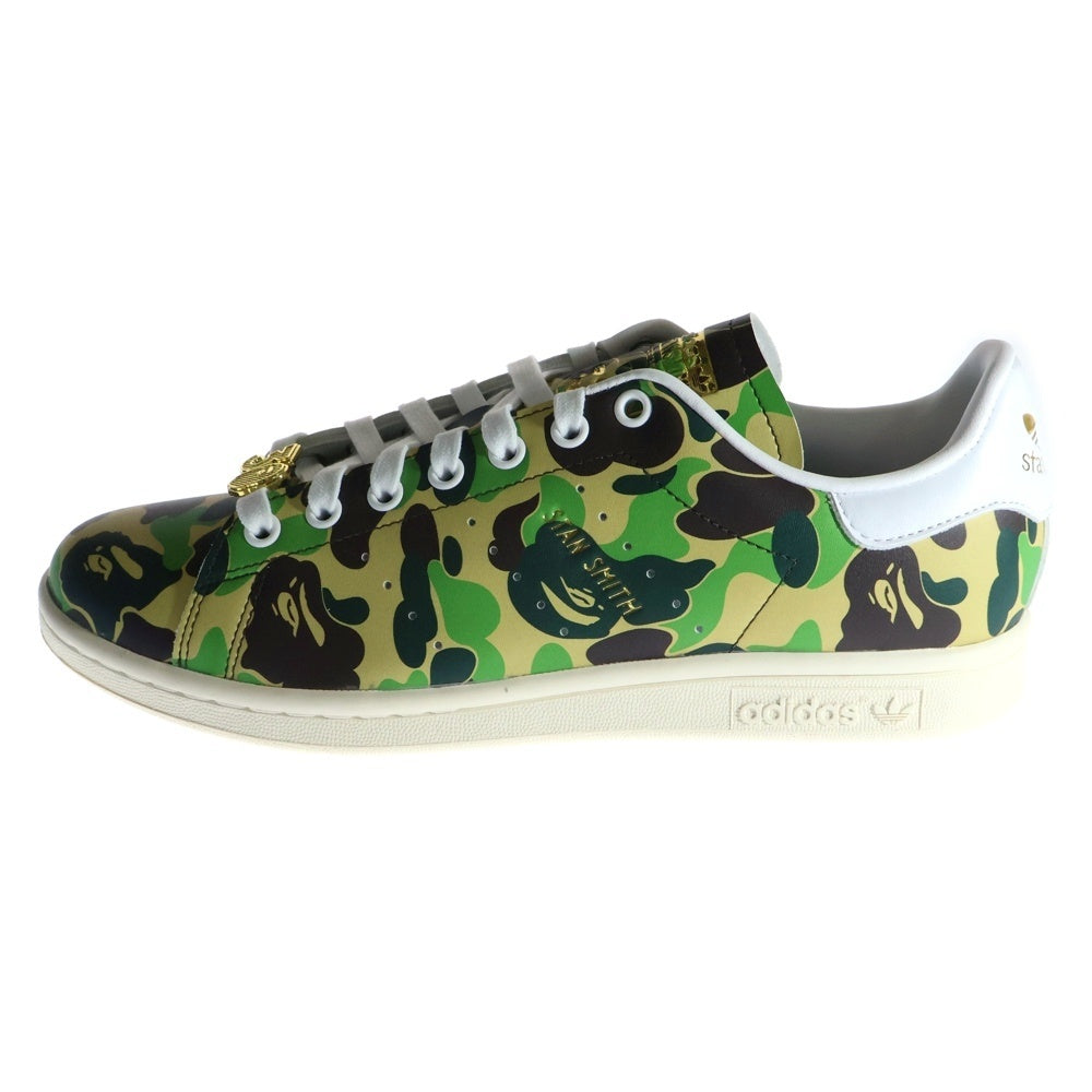 adidas(アディダス) ×STAN SMITH ABC CAMO ア ベイシングエイプ スタンスミス カモ柄 ローカットスニーカー マルチ US9/27cm IG8949
