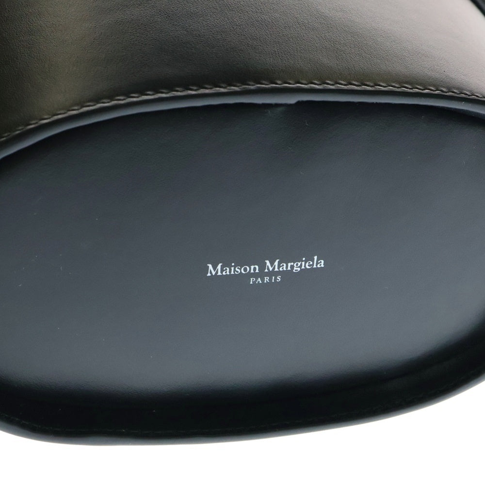 Maison Margiela 1(メゾンマルジェラ) ファイア ドローストリング トートバッグ ショルダーバッグ ブラック SB1WD0030P7267