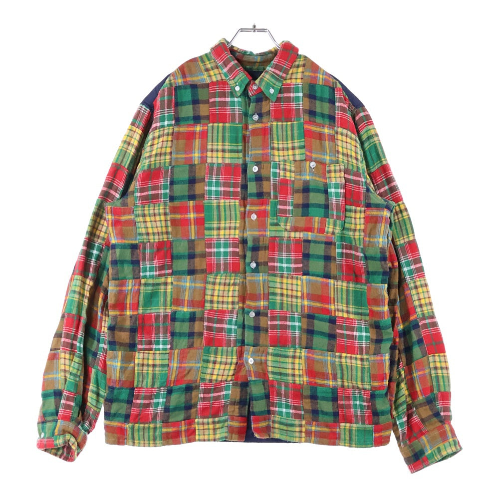 Palace Skateboards(パレススケートボーズ) 21AW Insulated Shirt Jacket インシュレーテッド シャツ ジャケット 再構築 マルチ