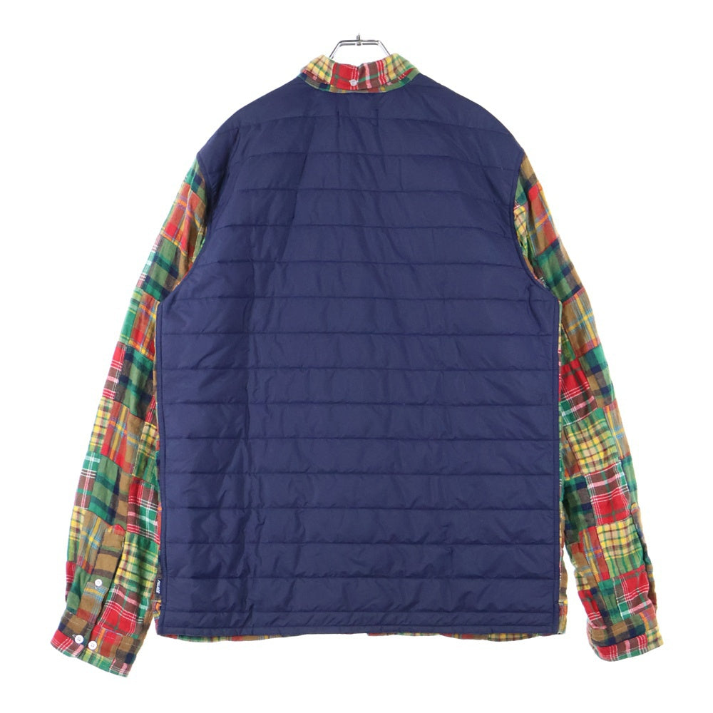 Palace Skateboards(パレススケートボーズ) 21AW Insulated Shirt Jacket インシュレーテッド シャツ ジャケット 再構築 マルチ