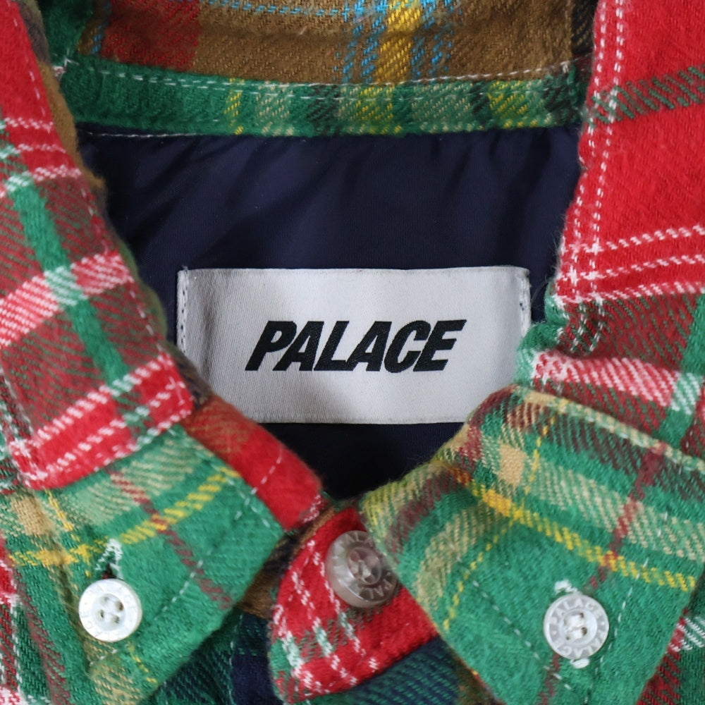 Palace Skateboards(パレススケートボーズ) 21AW Insulated Shirt Jacket インシュレーテッド シャツ ジャケット 再構築 マルチ