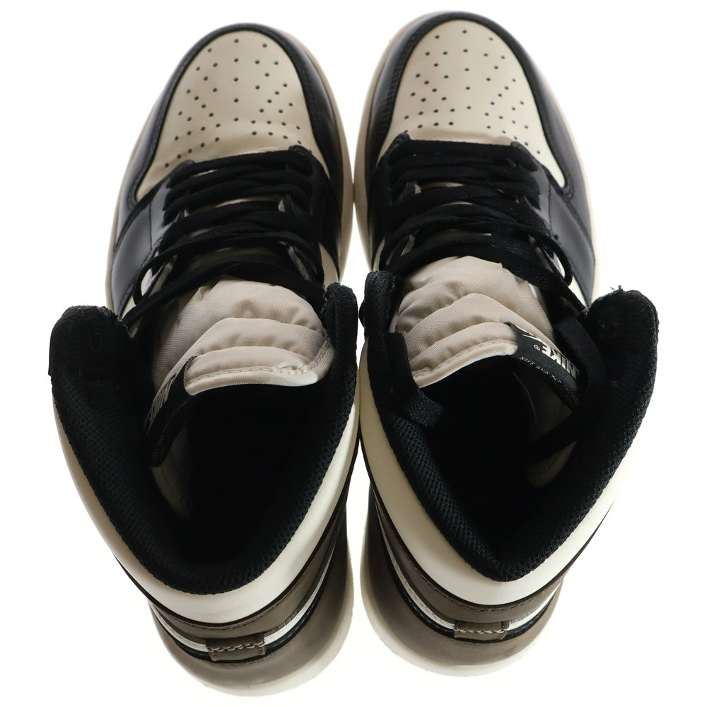 NIKE(ナイキ) AIR JORDAN 1 RETRO HIGH OG DARK MOCHA エアジョーダン1 ダークモカ ハイカットスニーカー ブラック/ブラウン US10/28cm 555088-105
