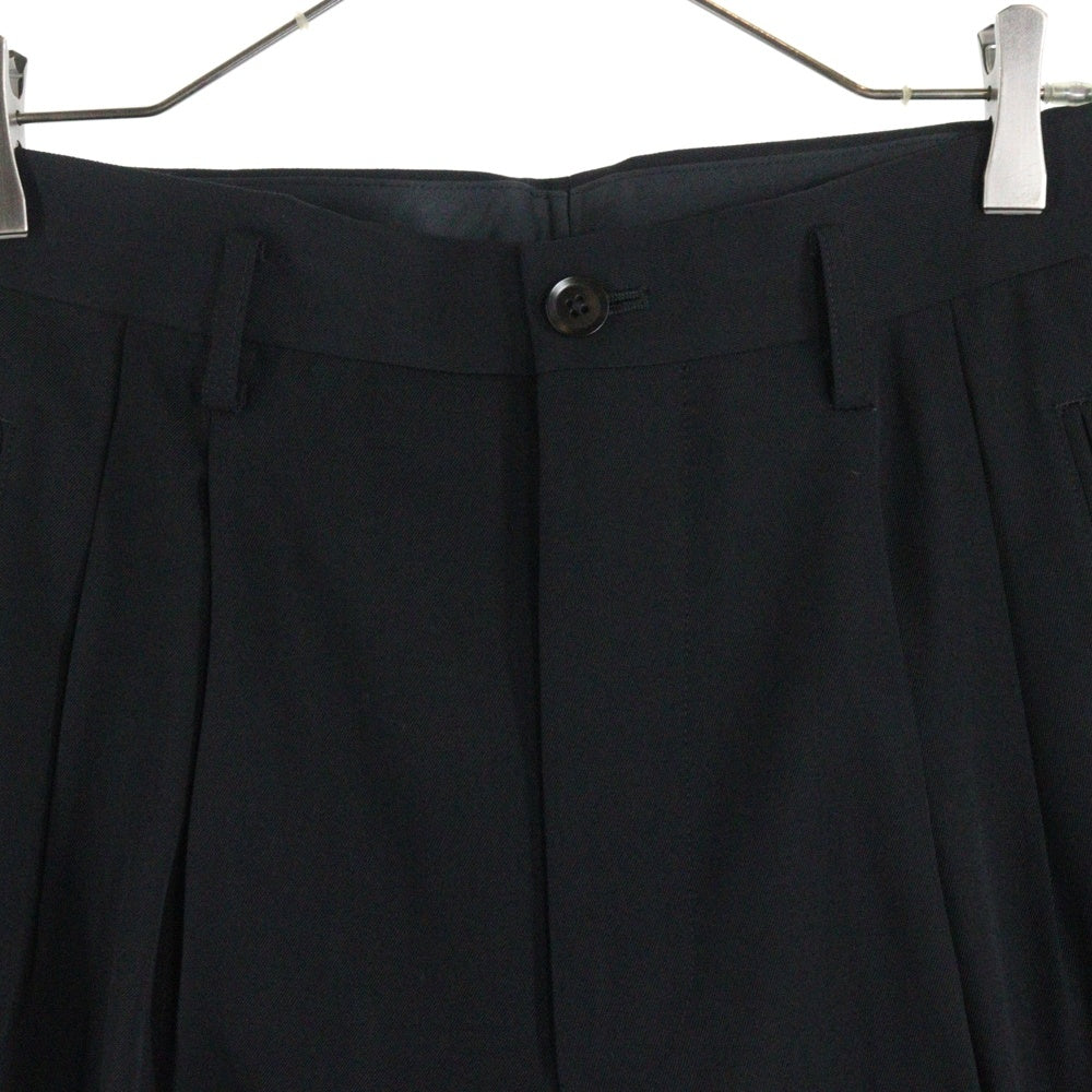 Yohji Yamamoto POUR HOMME(ヨウジヤマモト プールオム) 00AW クチュール期 サイドタック入りデザインパンツ スラックス HT-P25-101
