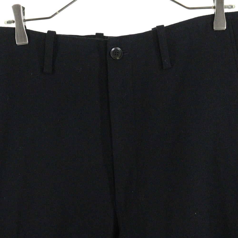 Yohji Yamamoto POUR HOMME(ヨウジヤマモト プールオム) 00AW ウールワイドスラックス ブラック HT-P07-116