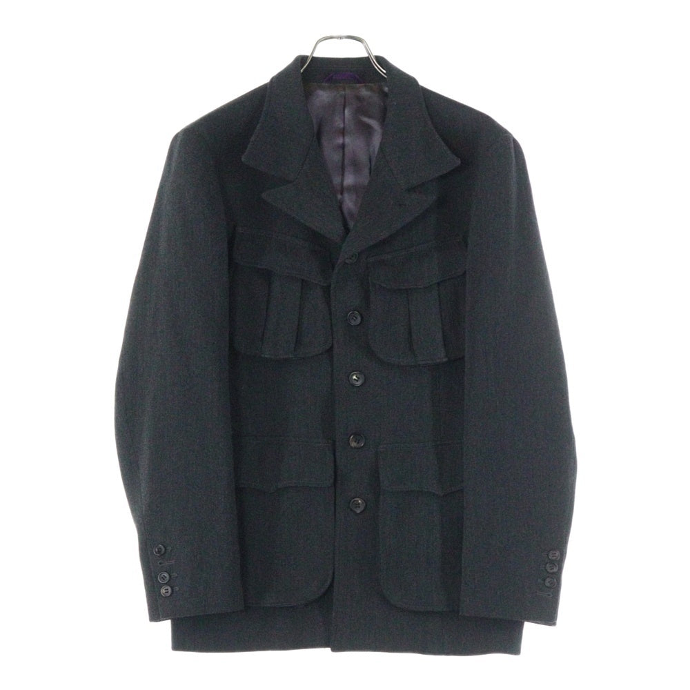 Paul Smith COLLECTION(ポールスミス コレクション) マルチポケット付き ウールジャケット グレー 424100 FD