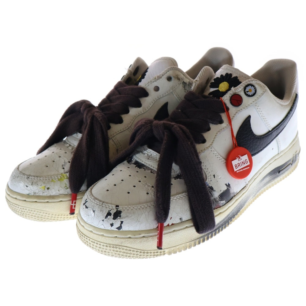 NIKE(ナイキ) ×PEACEMINUSONE AIR FORCE1 07 PARANOISE DD3223-100 ピースマイナスワン エアフォース1 07 パラノイズ ローカットスニーカー ホワイト US9/27cm