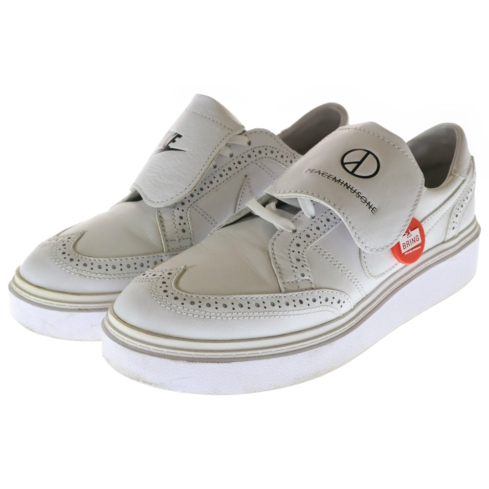 NIKE(ナイキ) ×PEACEMINUSONE KWONDO1 DH2482-100 ピースマイナスワン クウォンド1 ローカットスニーカー ホワイト US9/27cm