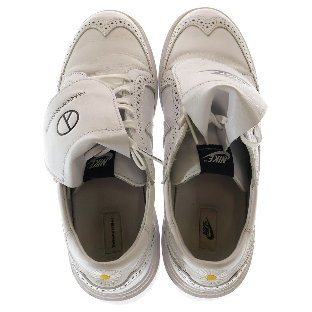 NIKE(ナイキ) ×PEACEMINUSONE KWONDO1 DH2482-100 ピースマイナスワン クウォンド1 ローカットスニーカー ホワイト US9/27cm
