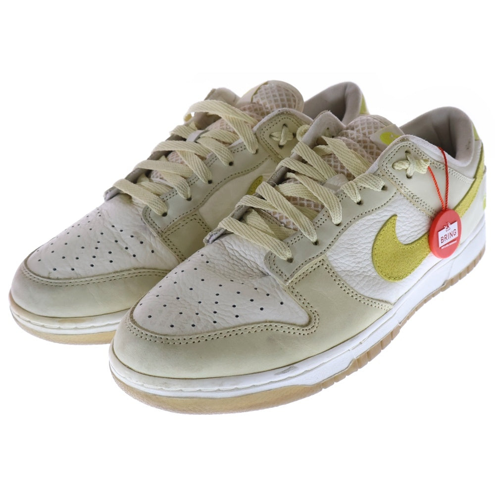 NIKE(ナイキ) WMNS DUNK LOW LEMON DROP DJ6902-700 ウィメンズ ダンクローレモンドロップス ローカットスニーカー イエロー/クリーム US W10.5/27.5cm