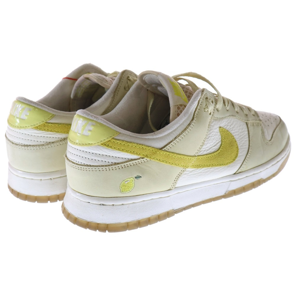 NIKE(ナイキ) WMNS DUNK LOW LEMON DROP DJ6902-700 ウィメンズ ダンクローレモンドロップス ローカットスニーカー イエロー/クリーム US W10.5/27.5cm