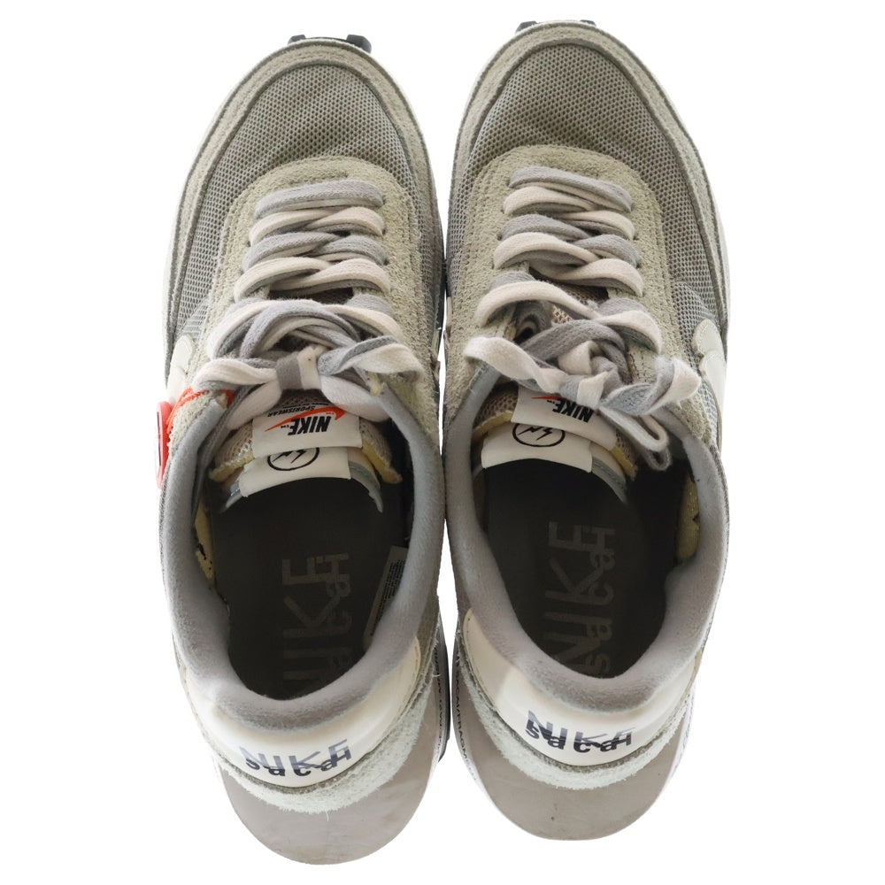 NIKE(ナイキ) ×sacai ×FRAGMENT LD WAFFLE SF DH2684-001 サカイ フラグメント エルディワッフル ローカットスニーカー グレー US9/27cm